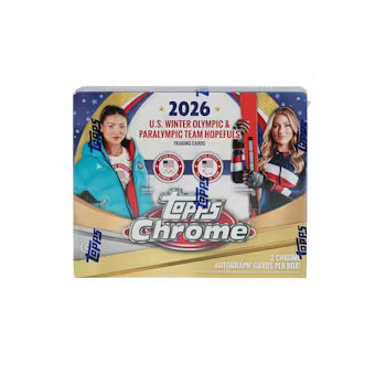 2026 Topps Chrome U.S. Winter Olympic &amp; Paralympic Team Hopefuls Hobby Pack