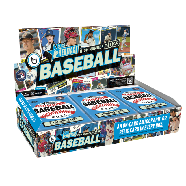 2023 Topps Heritage High Numbers Baseball Hobby Box