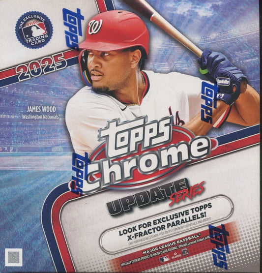 2025 Topps Chrome Update Baseball Mega Box